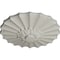Ekena Millwork Shakuras Ceiling Medallion (Fits Canopies up to 1 3/8"), Hand-Painted Pot of Cream, 9"OD x 1 3/8"P CM09SHPCF - alternate 4